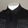 Ma.Strum Zip-Through Overshirt Jet Black