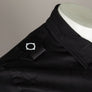 Ma.Strum Zip-Through Overshirt Jet Black