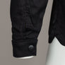 Ma.Strum Zip-Through Overshirt Jet Black