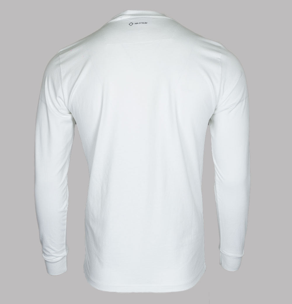 Ma.Strum L/S Icon T-Shirt Optic White – Bronx Clothing