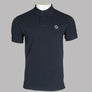 Ma.Strum S/S Pique Polo Shirt Dark Navy