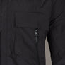 Marshall Artist Cotton Poly Overshirt Black