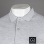 Marshall Artist L/S Siren Polo Shirt Grey Marl