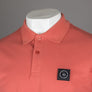 Marshall Artist L/S Siren Polo Shirt Rust