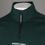 Marshall Artist Siren 1/4 Zip Sweatshirt Forest Green