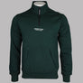 Marshall Artist Siren 1/4 Zip Sweatshirt Forest Green