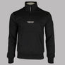 Marshall Artist Siren 1/4 Zip Sweatshirt Black