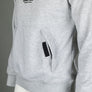 Marshall Artist Siren 1/4 Zip Sweatshirt Grey Marl