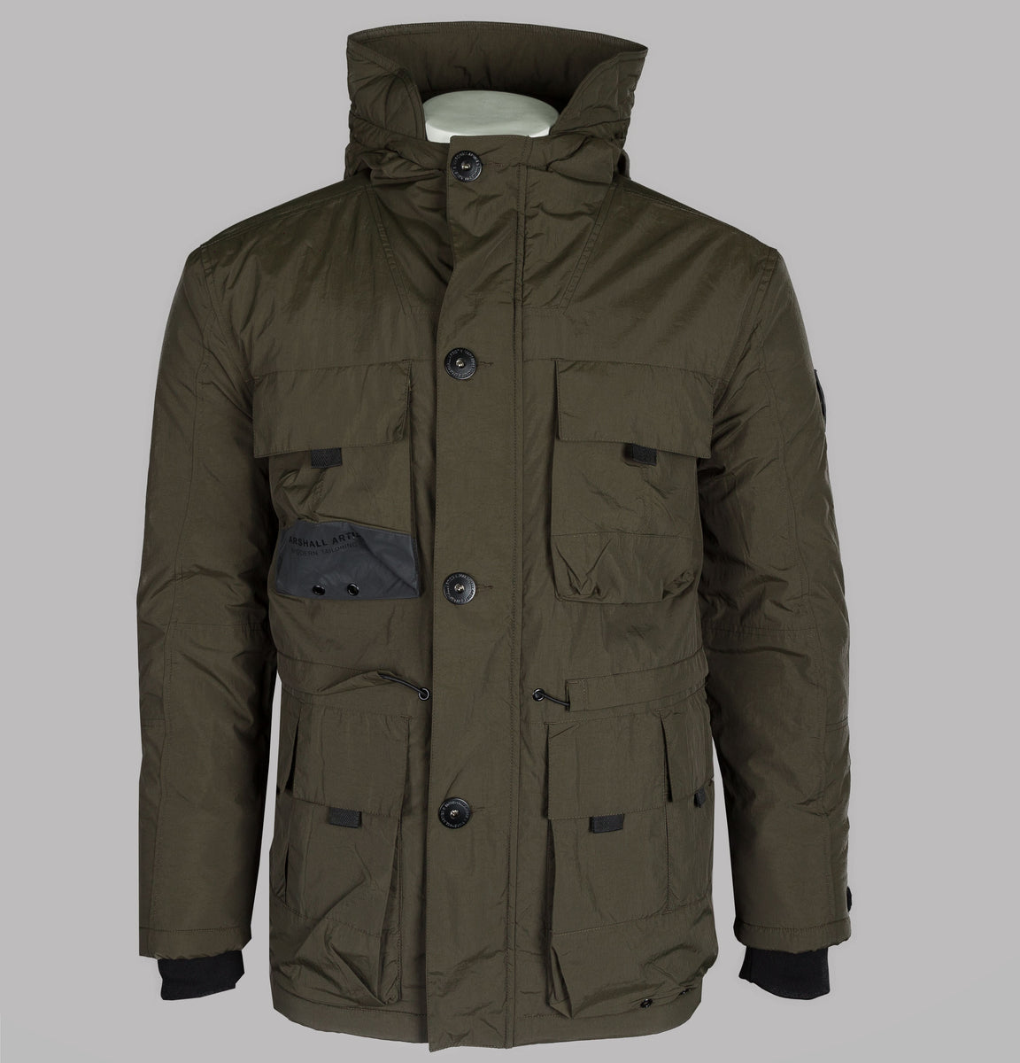 Marshall Artist Compacta Resin Field Jacket Khaki Bronx Clothing