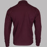 Marshall Artist Siren L/S Polo Shirt Burgundy