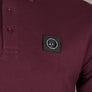 Marshall Artist Siren L/S Polo Shirt Burgundy
