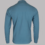 Marshall Artist Siren L/S Polo Shirt Quarry Blue