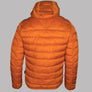Napapijri Aerons 3 Hooded Quilted Jacket Orange
