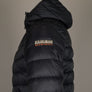 Napapijri Aerons Hooded Quilted Jacket Black