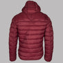 Napapijri Aerons Hooded Quilted Jacket Bordeaux