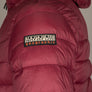 Napapijri Aerons Hooded Quilted Jacket Bordeaux