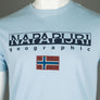 Napapijri Ayas T-Shirt Blue Fog