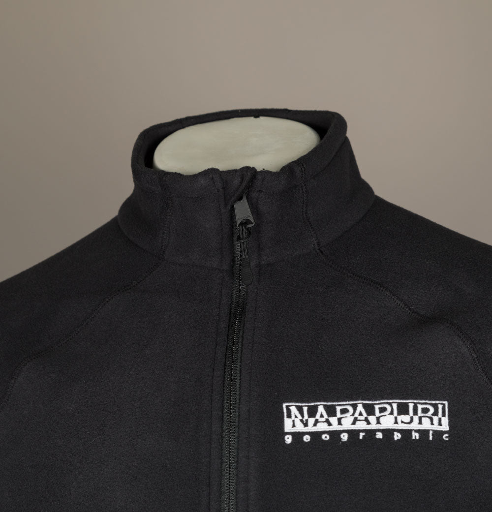 Napapijri Full Zip Tear Box Fleece Black – Bronx Clothing