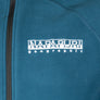 Napapijri Full Zip Tear Box Fleece Blue French
