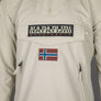 Napapijri Rainforest Pocket Winter Anorak Jacket Beige Stone