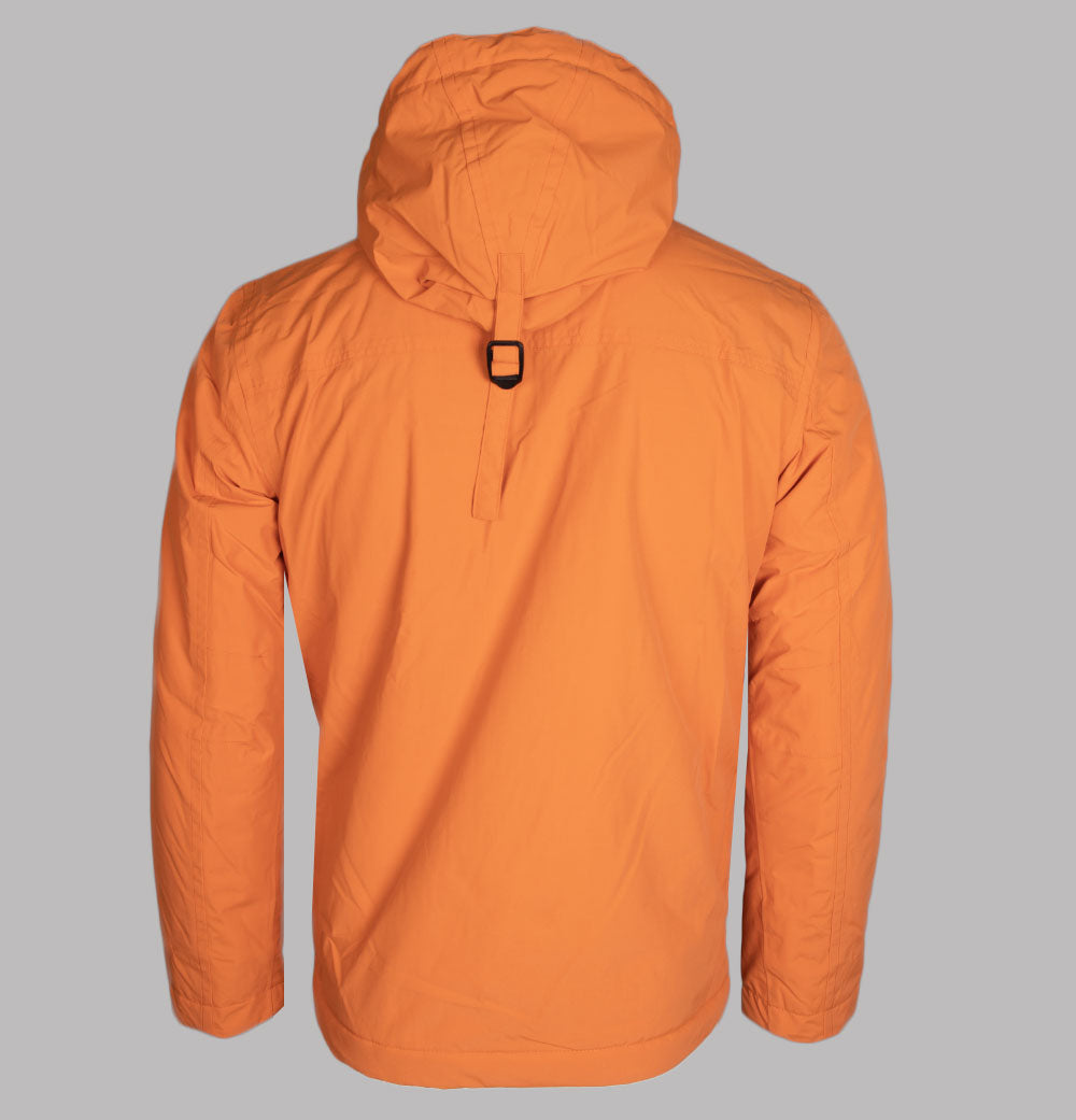 Anorak Jacket Jacke Rainforest Pocket Orange Napapijri Coat Sale