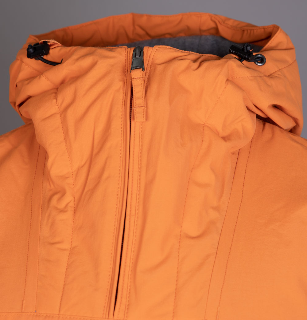 Napapijri Rainforest Pocket Winter Anorak Jacket Orange – Bronx