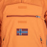 Napapijri Rainforest Pocket Winter Anorak Jacket Orange