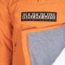 Napapijri Rainforest Pocket Winter Anorak Jacket Orange