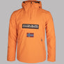 Napapijri Rainforest Pocket Winter Anorak Jacket Orange
