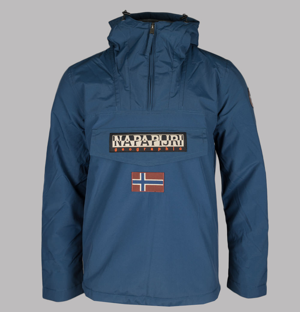 Napapijri Rainforest Winter Jacket Blue French – Bronx Clothing