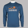 Napapijri S-Freestyle LS T-Shirt Blue Ensign