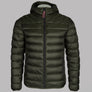 Napapijri Aerons Hooded Padded Jacket Green Forest