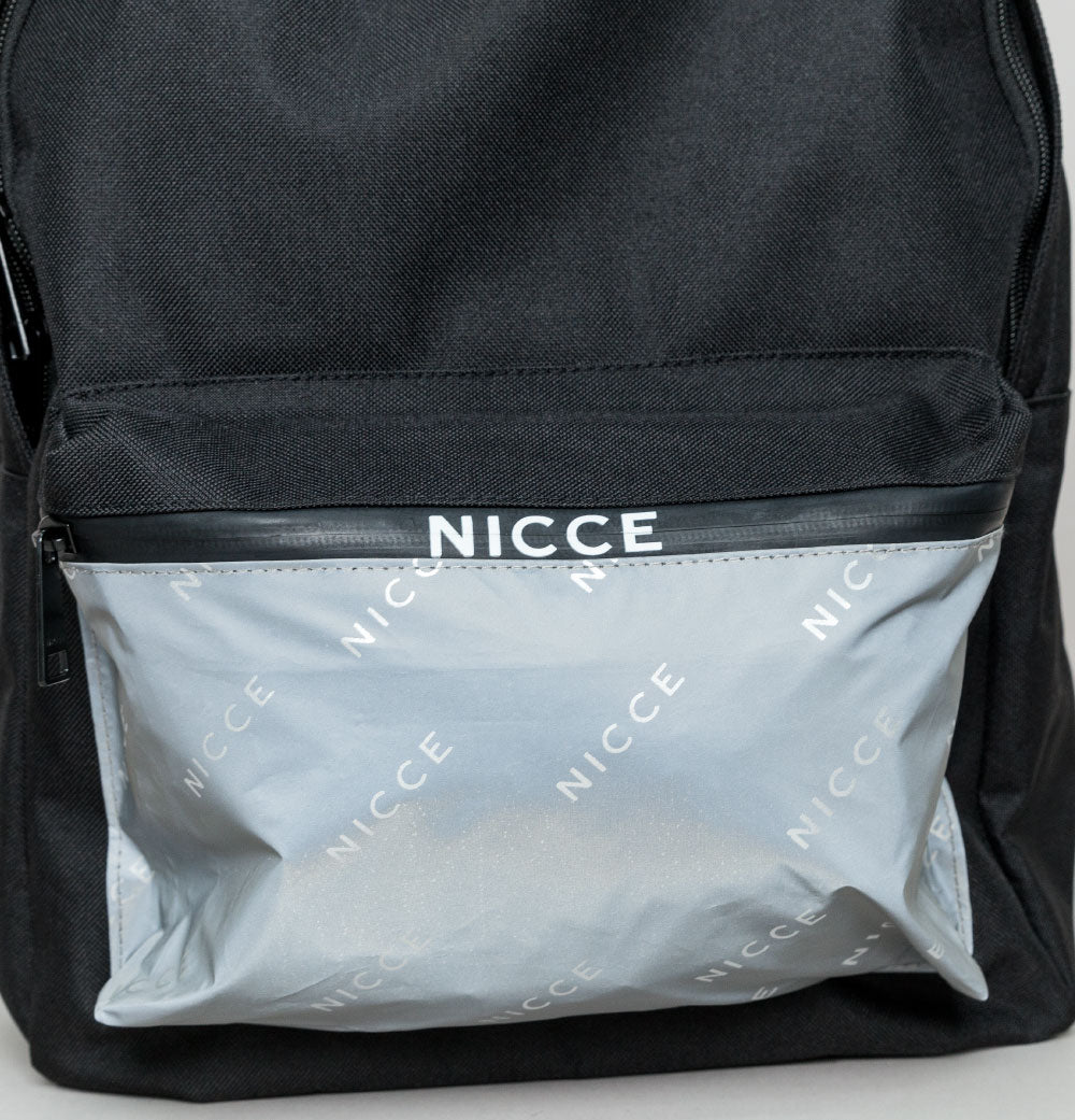 Nicce Airon Backpack Pencil Case Black/Reflective – Bronx Clothing