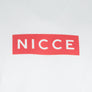 Nicce Base T-Shirt White/Holly Berry