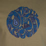 Pretty Green Alloway Paisley Logo T-Shirt Yellow