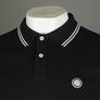 Pretty Green Barton Polo Shirt Black