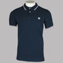 Pretty Green Barton Polo Shirt Navy Blue