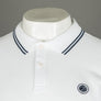 Pretty Green Barton Polo Shirt White