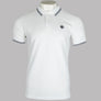 Pretty Green Barton Polo Shirt White