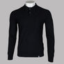 Pretty Green Beck Diagonal Long Sleeve Polo Shirt