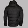 Pretty Green Cyclone Quilted Jacket Black