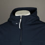 Pretty Green Cyclone Soft Shell Hooded Jacket Navy
