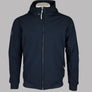 Pretty Green Cyclone Soft Shell Hooded Jacket Navy