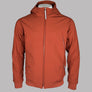 Pretty Green Cyclone Soft Shell Hooded Jacket Orange