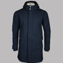 Pretty Green Cyclone Soft Shell Parka Navy