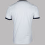 Pretty Green Epsilon Ringer T-Shirt Stone White
