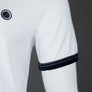 Pretty Green Epsilon Ringer T-Shirt Stone White