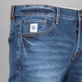 Pretty Green Erwood Slim Fit Jeans 6 Month Wash