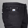 Pretty Green Erwood Slim Fit Jeans Black Rinse