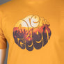 Pretty Green Festival Crowd Logo T-Shirt Orange